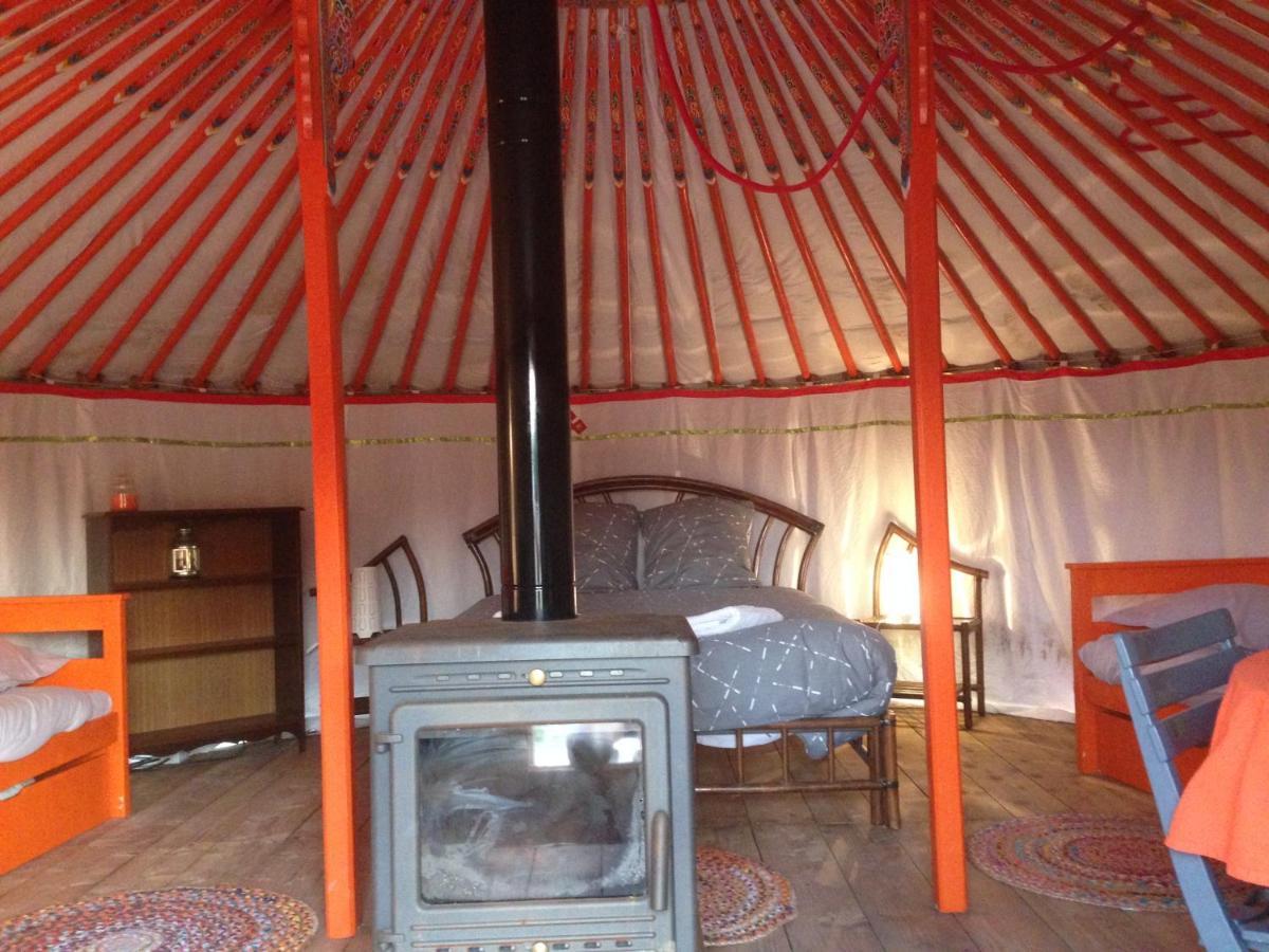 Yourte Mongole Saint-Léger-sur-Dheune Zimmer foto